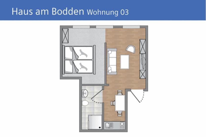 Ferienwohnung Haus am Bodden Groß Zicker Zimmer foto